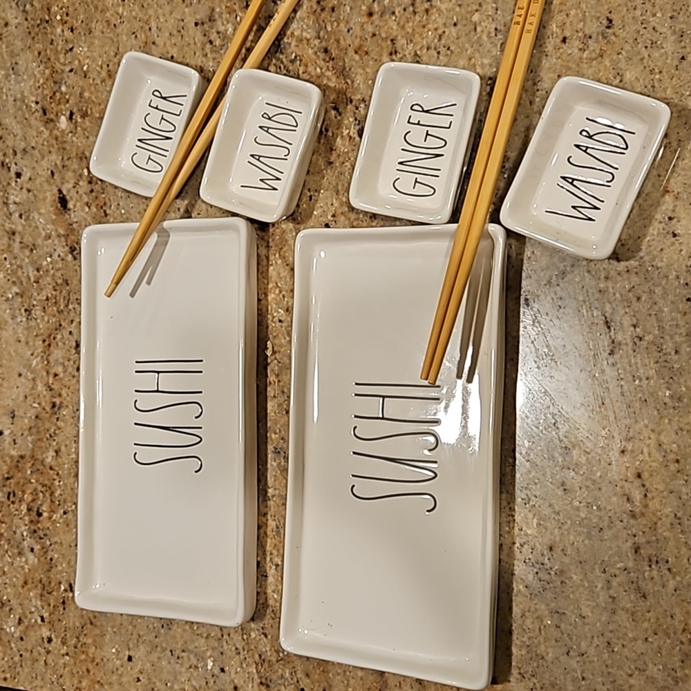 Rae Dunn Sushi Set x 2